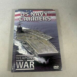 US Navy Carriers Weapons Of War Documentary DVD Region 1 Approx 40 Min Runtime